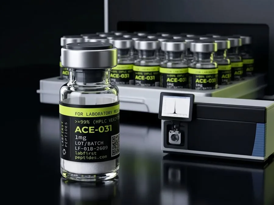ACE-031 Mass spec — LabFirst research vial