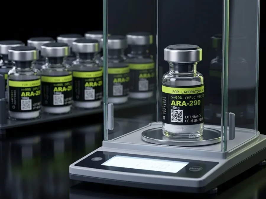 ARA-290 Analytical balance: net content weighed