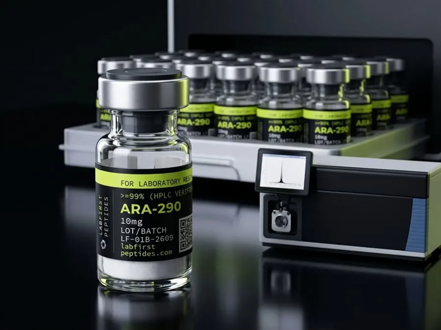 ARA-290 Mass spec — LabFirst research vial