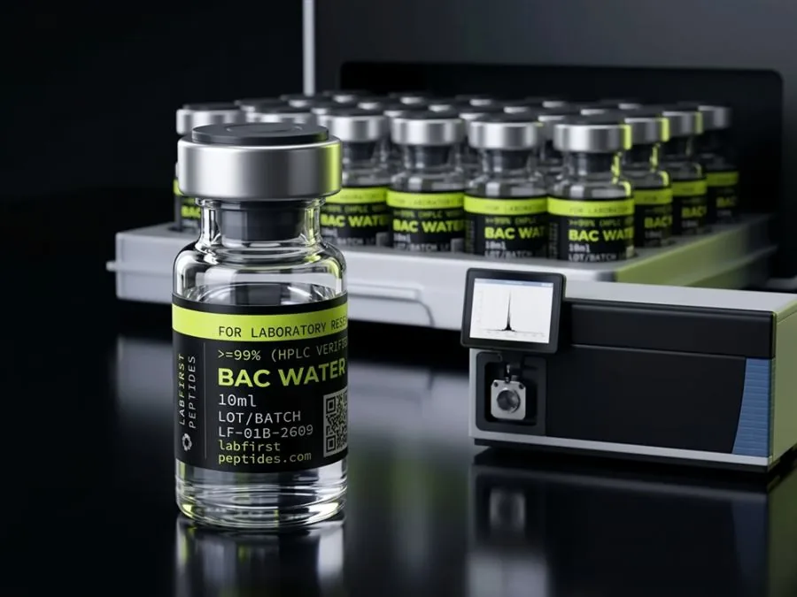 BAC Water Mass spec — LabFirst research vial