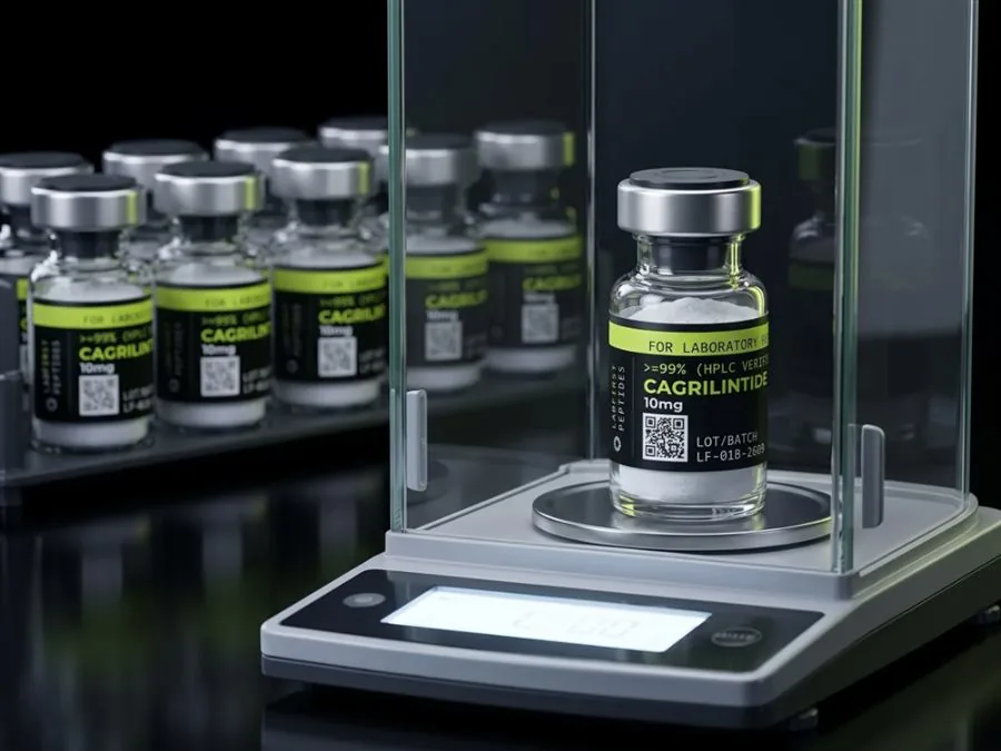 Cagrilintide Analytical balance: net content weighed