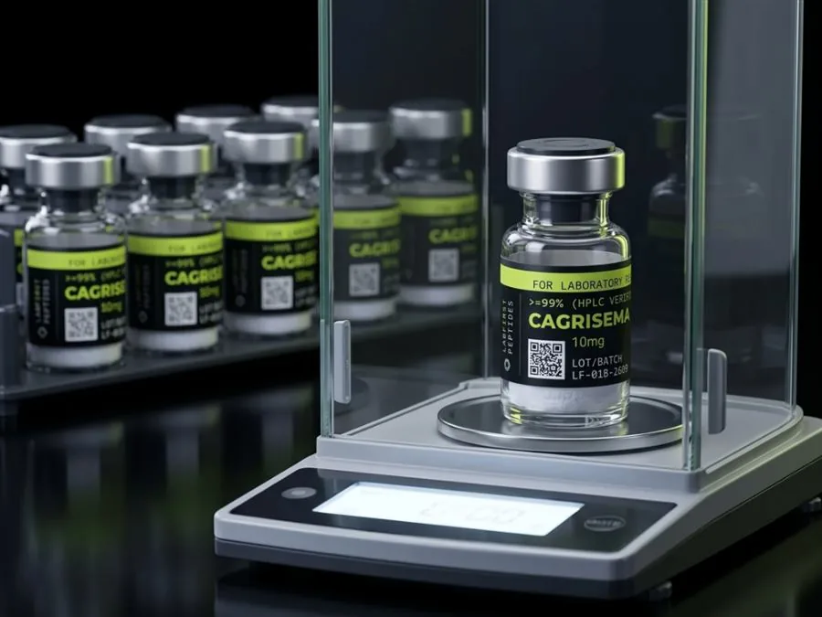 CagriSema Analytical balance: net content weighed