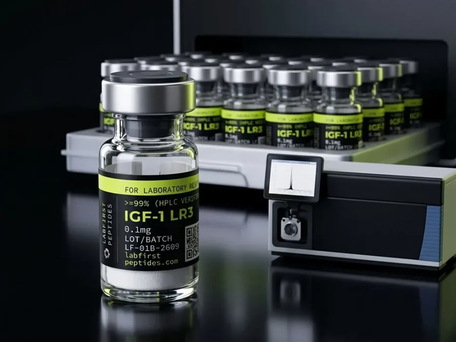 IGF-1 LR3 Mass spec — LabFirst research vial