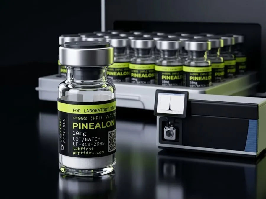 Pinealon Mass spec — LabFirst research vial