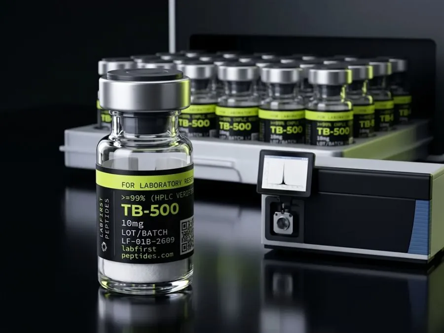 TB-500 Mass spec — LabFirst research vial