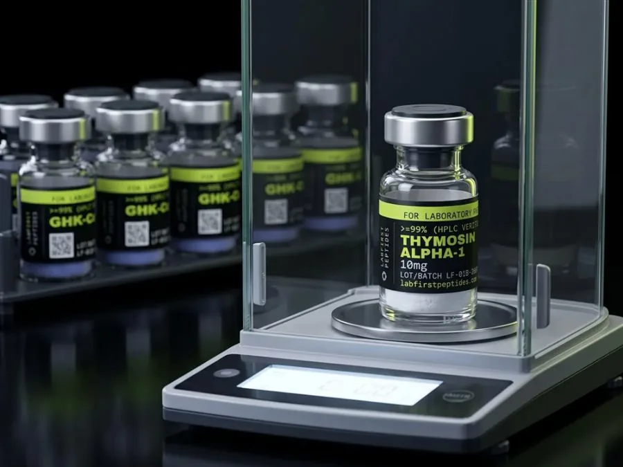 Thymosin Alpha-1 Analytical balance: net content weighed