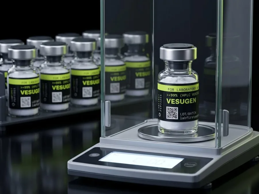 Vesugen Analytical balance: net content weighed