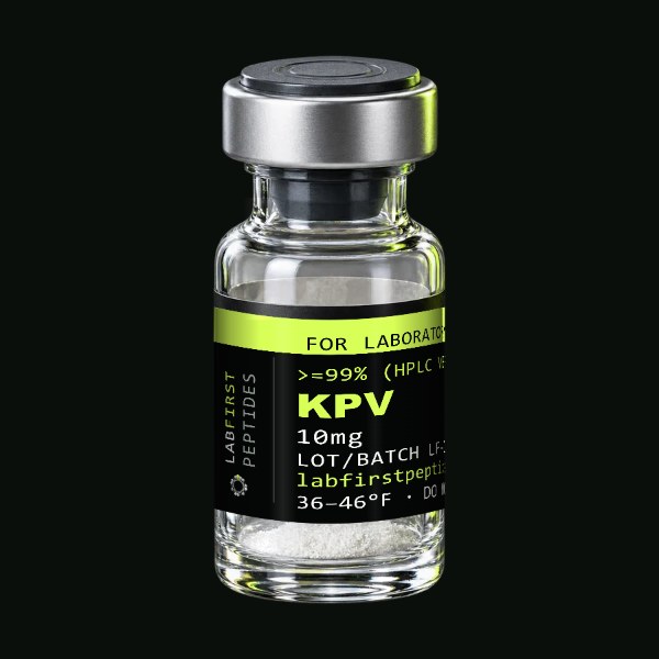 KPV 10mg vial, lot LF-16A-2609