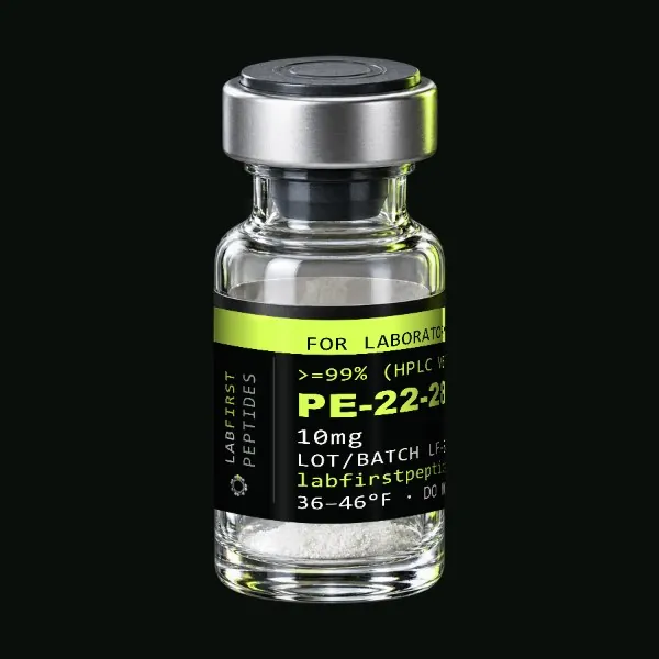 PE-22-28 10mg research vial