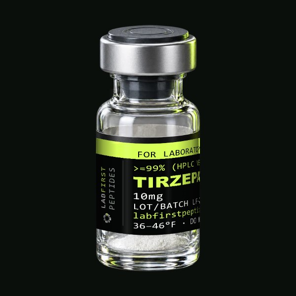Tirzepatide research peptide vial
